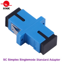 Sc Simplex Singlemode Adaptateur optique en fibre optique standard